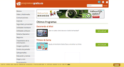 Desktop Screenshot of programasgratis.es